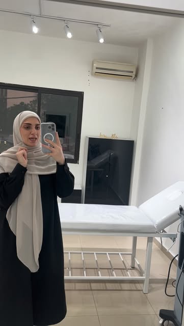 Nour Ghandour inside Nourél Beauty Center