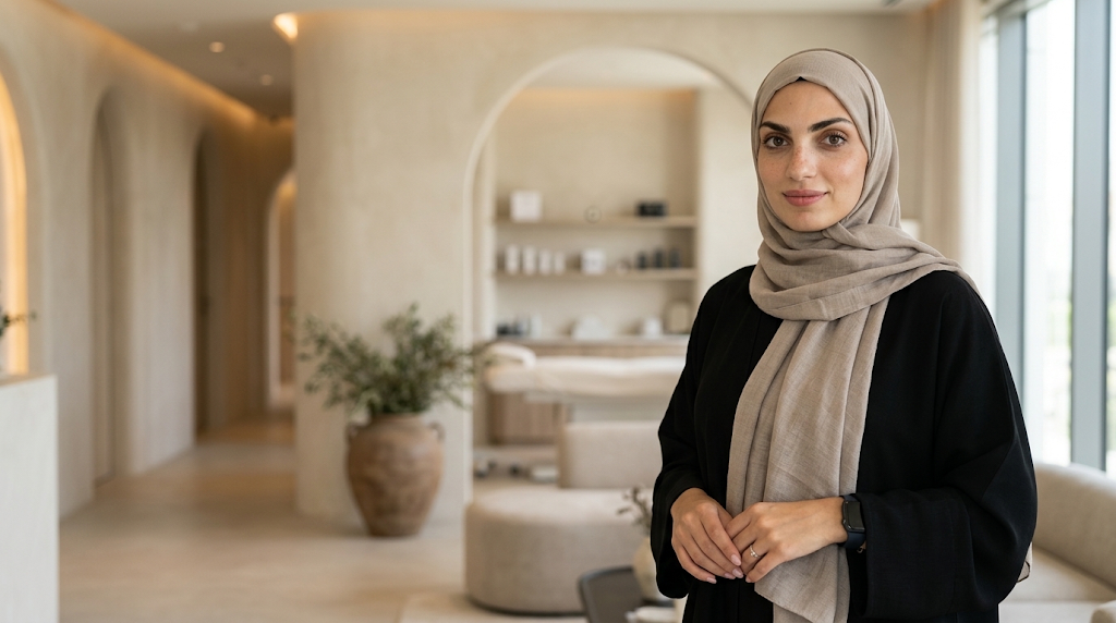 Nour Ghandour at Nourél Beauty Center